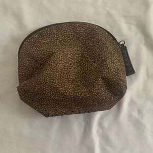 Borbonese Chic Brown Patterned Pouch
